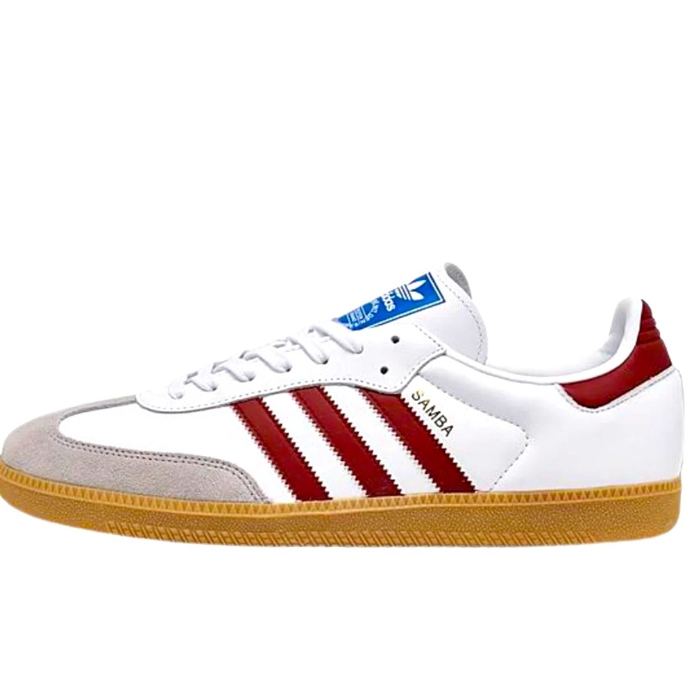 🎈 ADIDAS SAMBA COLLEGIATE BURGUNDY 🎈 - Picture 3 of 4